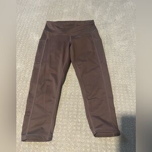 Zella high waist 7/8 leggings with side pockets Size S